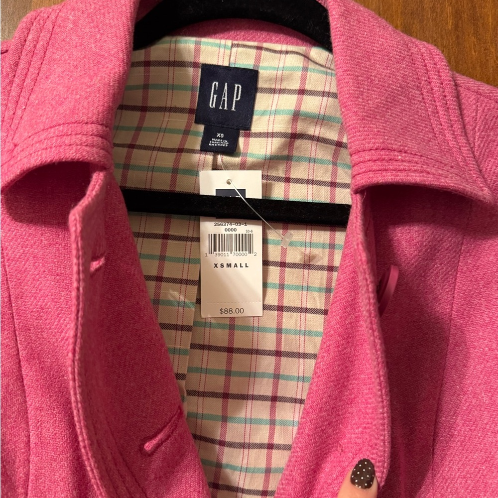 GAP Women's Pink Blazer - Size XS - Picture 5 of 6